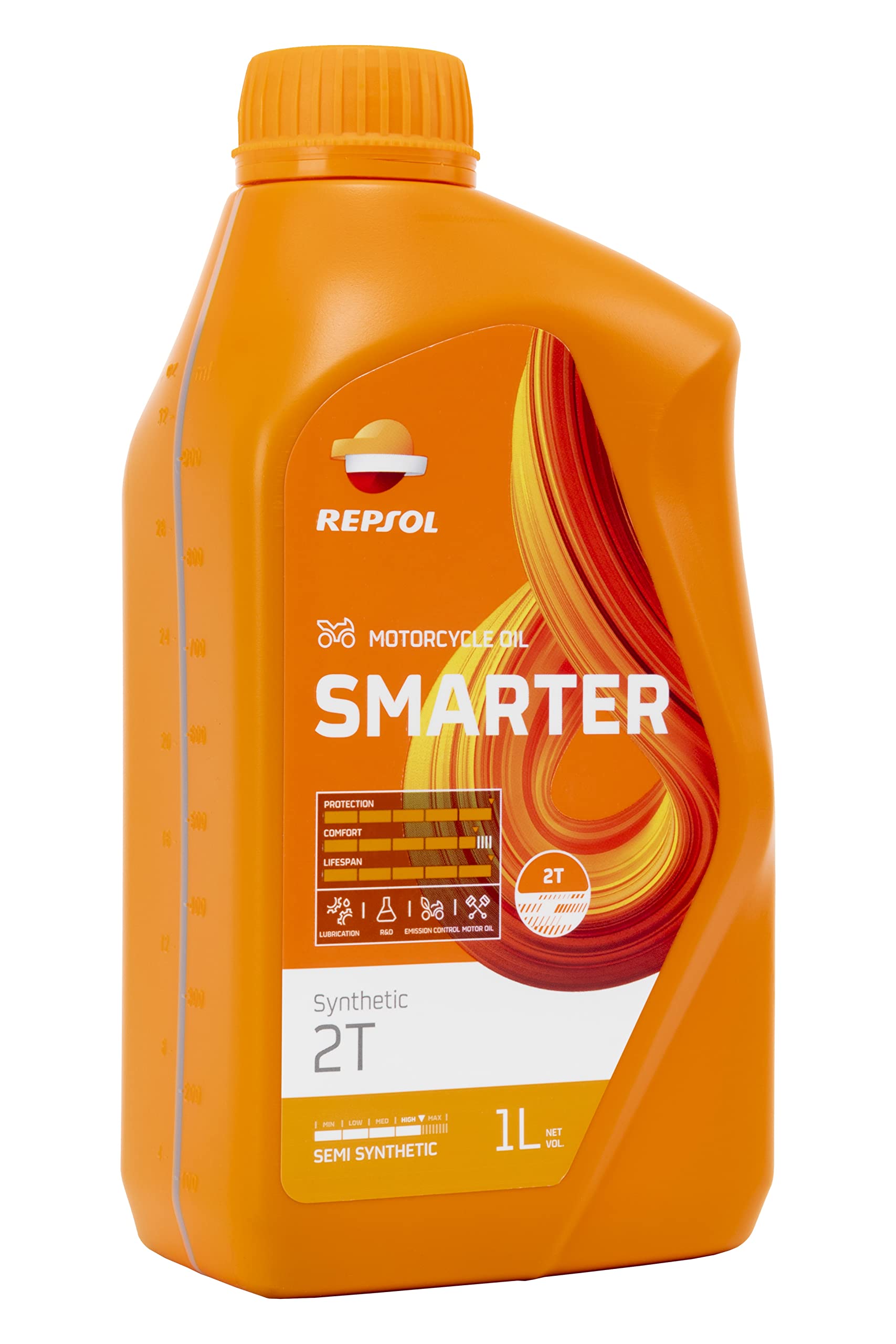 Repsol Smarter Synthetic 2T 1 Liter Motoröl von Repsol