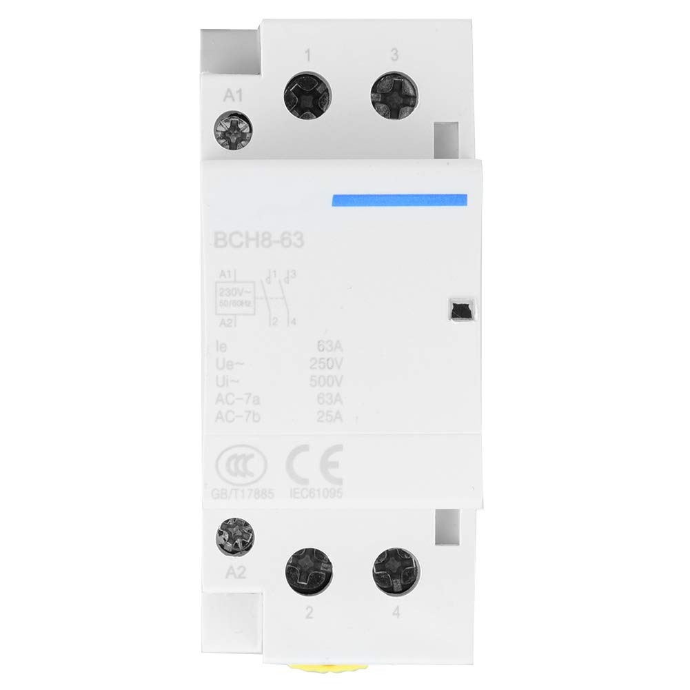 Resefinem 2p 63A AC -Schütze 24 V/220 230 V DIN RAIL MOUNT HAUSHALTE RELAY 2NO CONTACTS LEICHE von Respicefinem