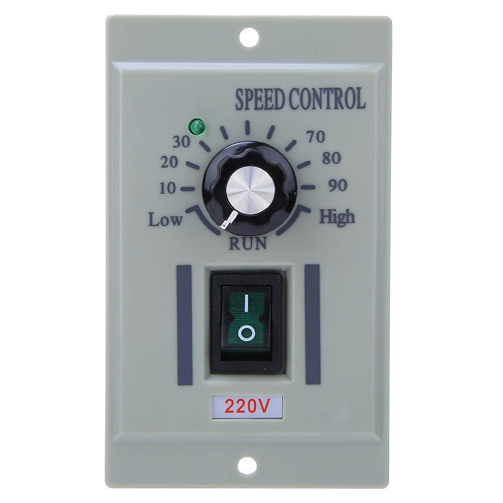 Respicefinem Motor Speed Control Controller DC 51 Permanent Magnetic Governor Input 500W Brushed Motor Compatible Adjustable Speed for Industrial DIY Applications (Output voltage: DC 0-240V) von Respicefinem