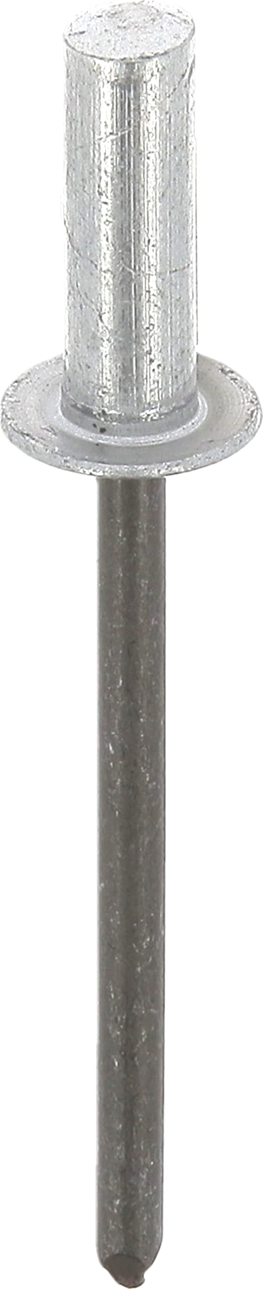 Restagraf 4158 Niete, wasserdicht, Grau, 6,5 bis 8 mm x 12,7 mm von Restagraf