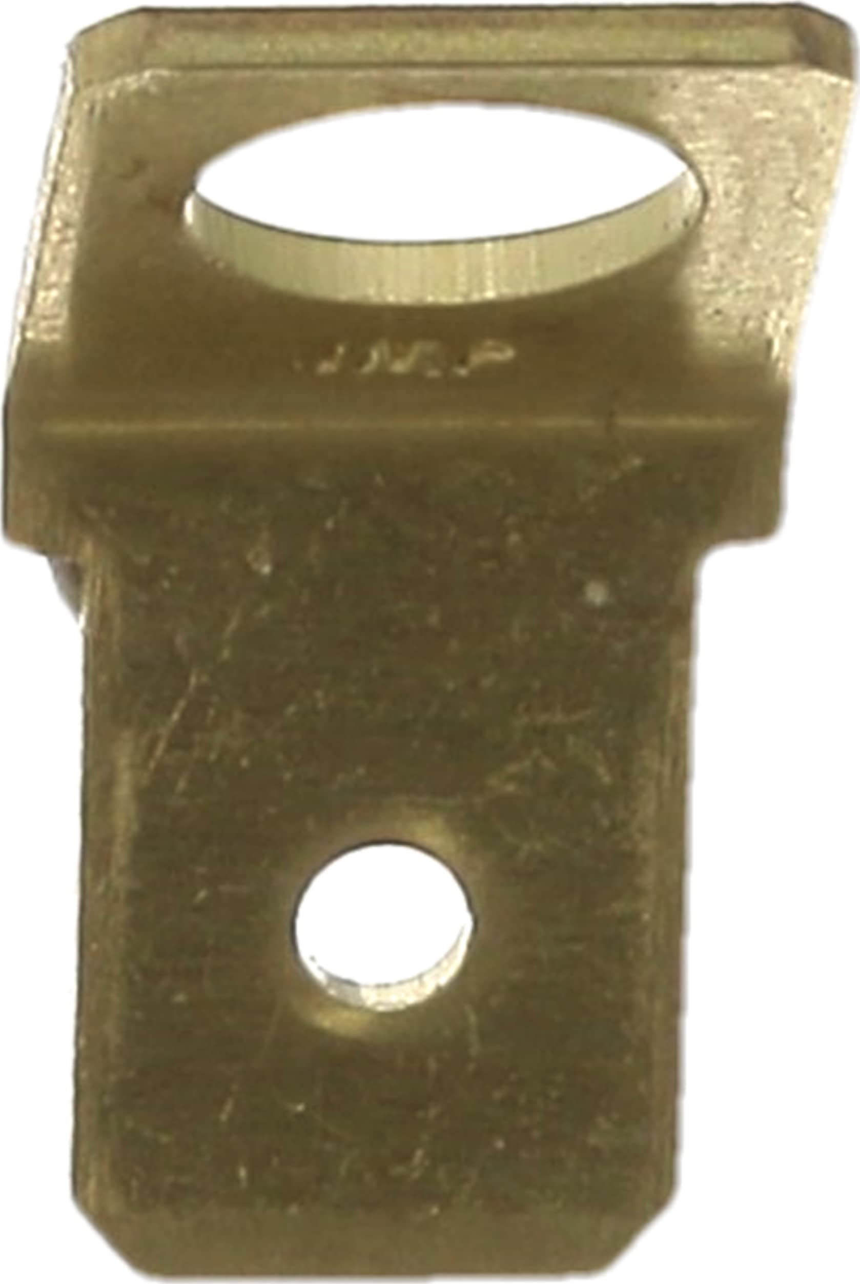 Restagraf Flachsteckhülsen zum Schrauben in Beutel, 6,35 mm x 0,8 mm, 5,2 mm, 30 Stück von Restagraf