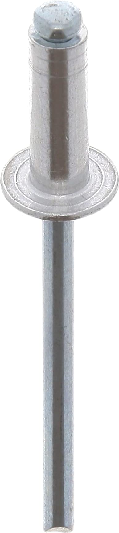 Restagraf Nieten aus Aluminium, Standard, 4 mm x 12 mm, 500 Stück von Restagraf