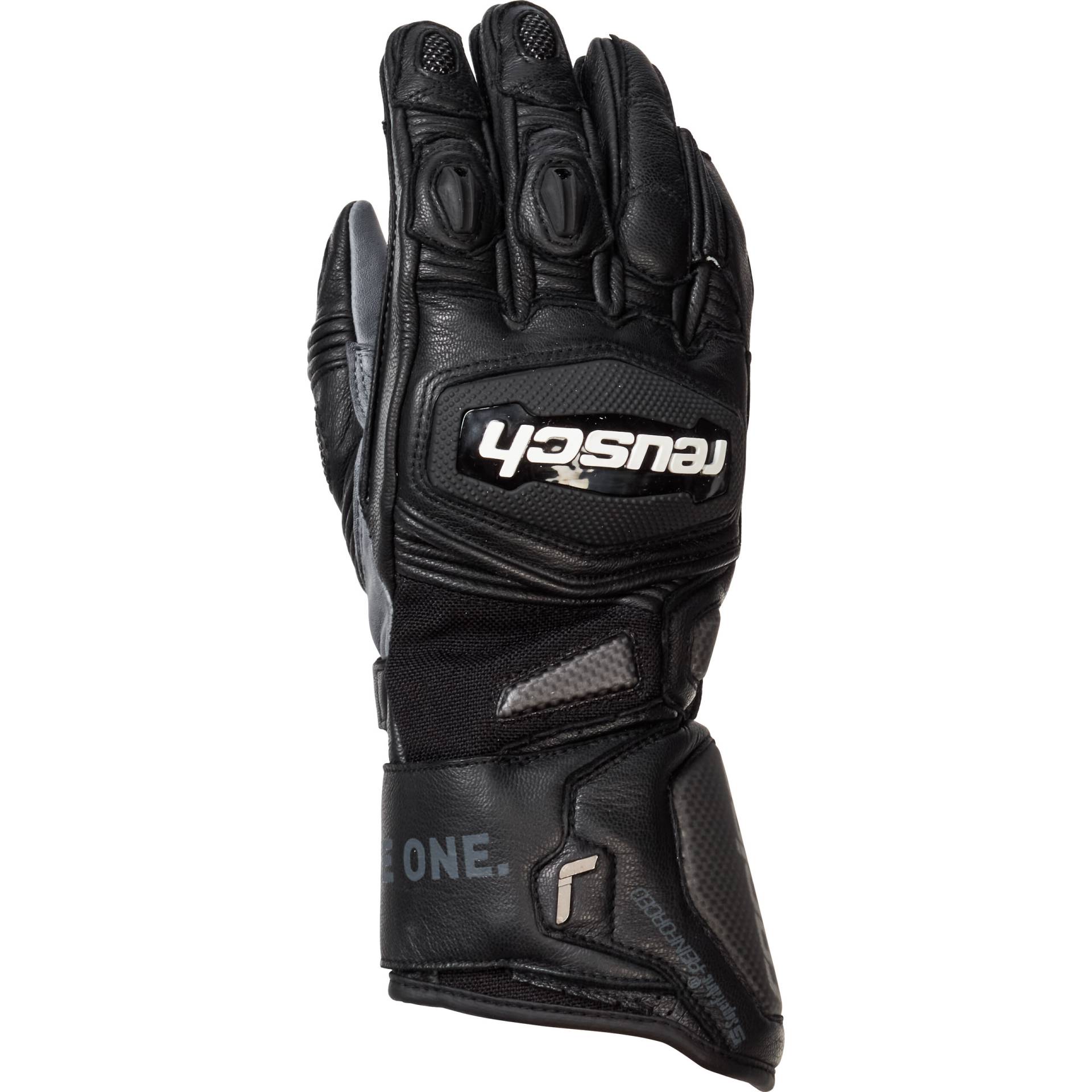 Reusch Donna Premium Damen Lederhandschuh lang schwarz W-7,5 Damen von Reusch