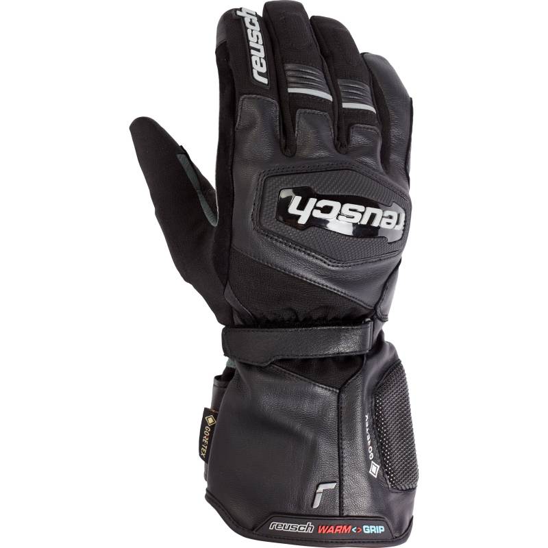 Reusch Evermade GTX 2in1 Leder-/Textilhandschuh lang schwarz 10 Herren von Reusch