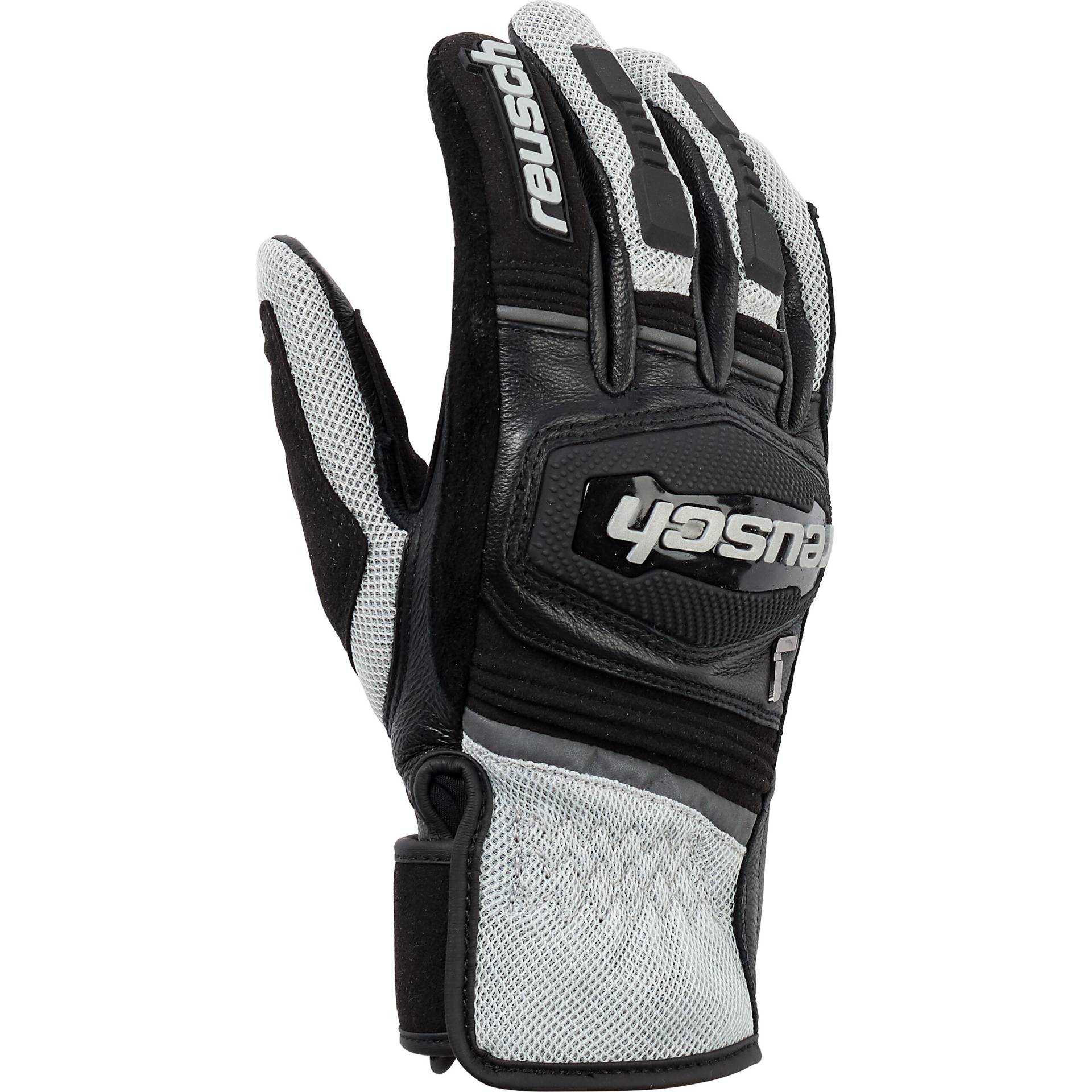 Reusch Outsprint Damen Leder-/Textilhandschuh kurz schw/grau W-6,5 Damen von Reusch