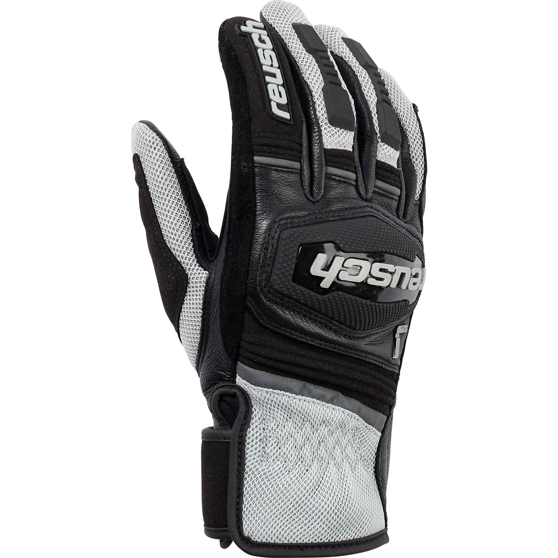 Reusch Outsprint Damen Leder-/Textilhandschuh kurz schwarz/grau W-6 Damen von Reusch