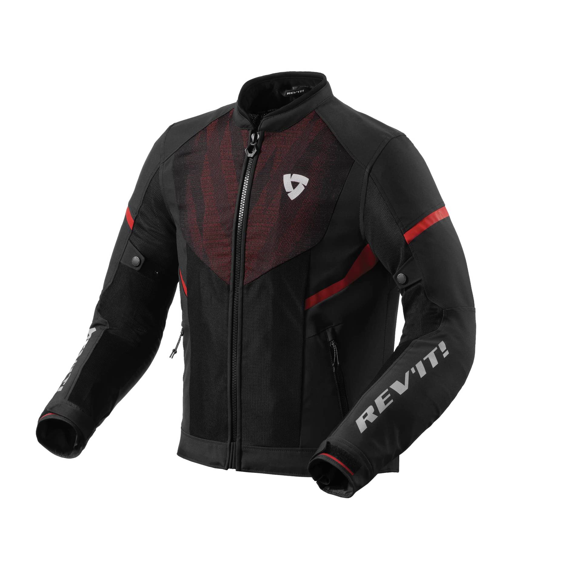 Revit Motorradjacke Hyperspeed 2 GT Air Men Jacket Sommerjacke, Schwarz Neon Rot, L von REV'IT!