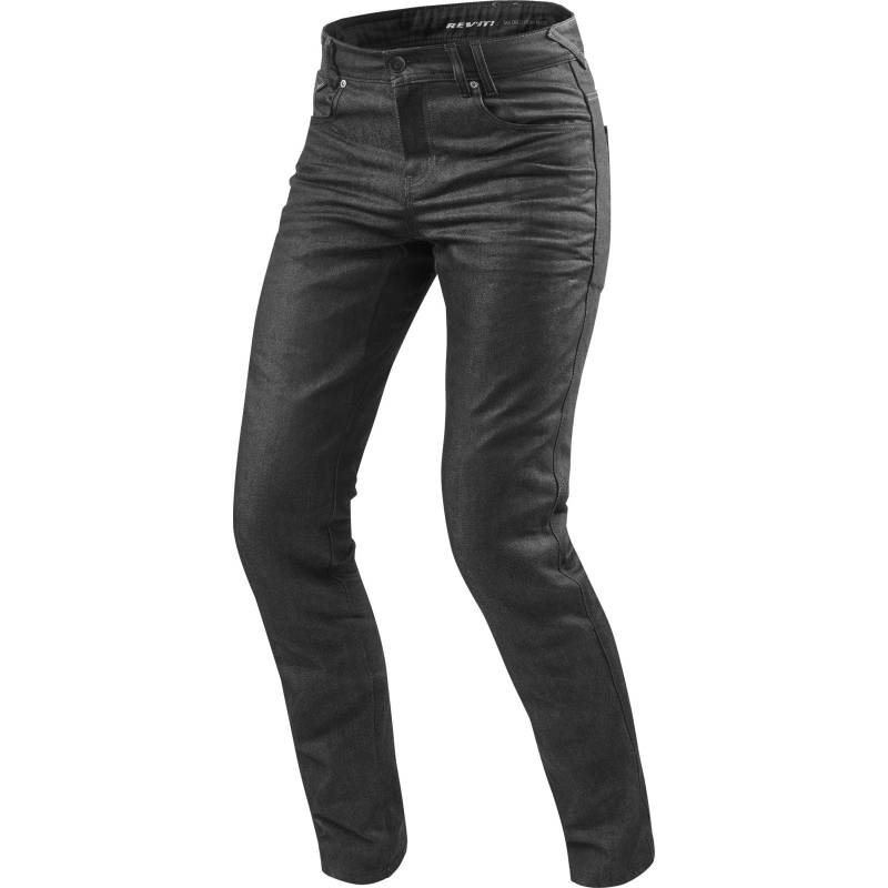 REV'IT! Motorrad Jeans Motorradhose Motorradjeans Lombard 2 RF Jeanshose dunkelgrau 31/34, Herren, Chopper/Cruiser, Ganzjährig, Textil von Rev'It