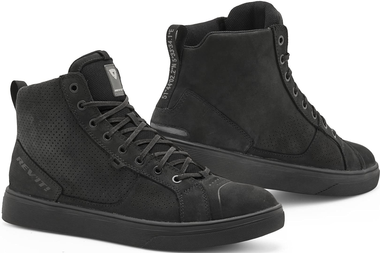 REVIT ARROW Herren Urbanschuhe aus Leder - schwarz 42 von REV'IT!