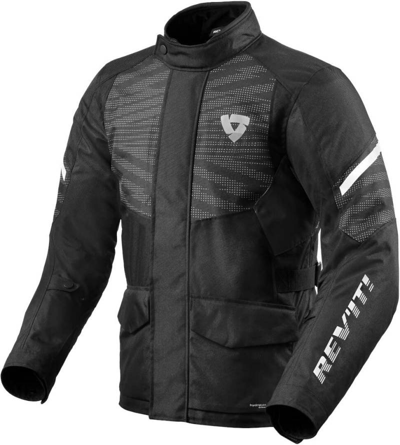 Revit Duke H2O Motorrad Textiljacke (Black,S) von REV'IT!