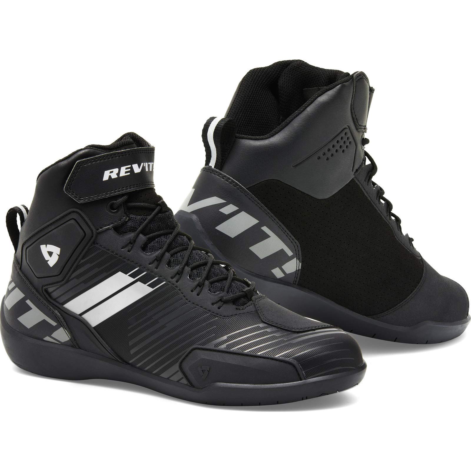 Revit G-Force Motorradschuhe (Black/White,40) von Rev'It