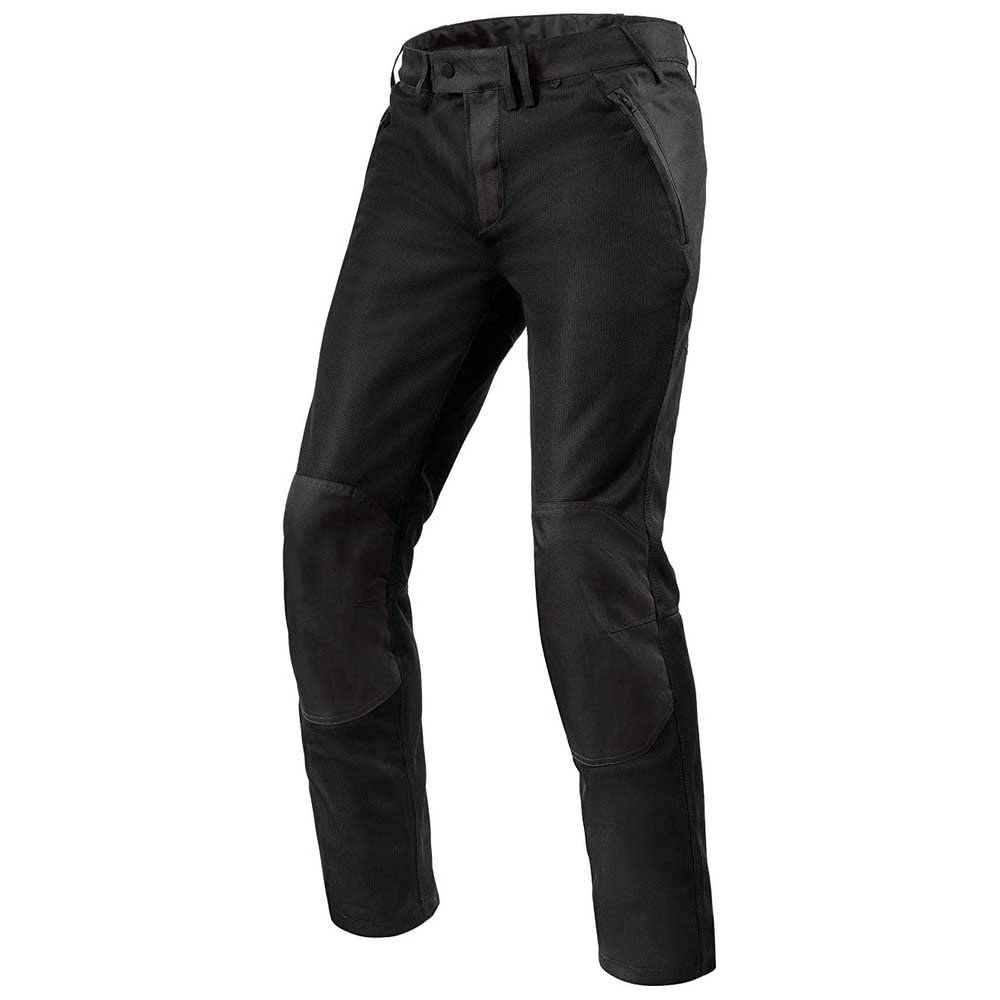 Revit Motorradhose Eclipse Pants Men Textilhose, Schwarz, 4XL von Rev'It