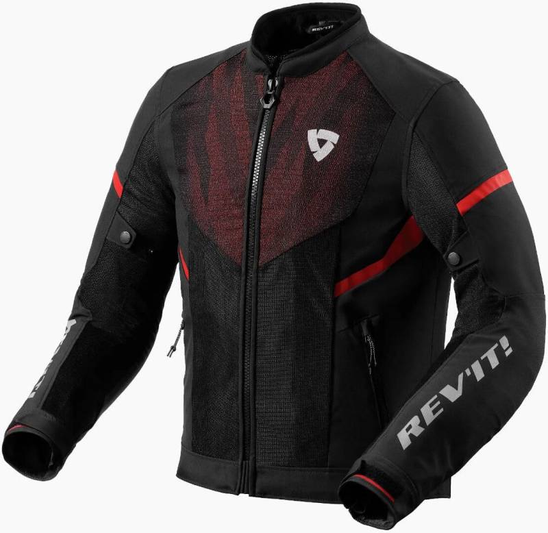 Revit Motorradjacke Hyperspeed 2 GT Air Men Jacket Sommerjacke, Schwarz Neon Rot, XXL von REV'IT!