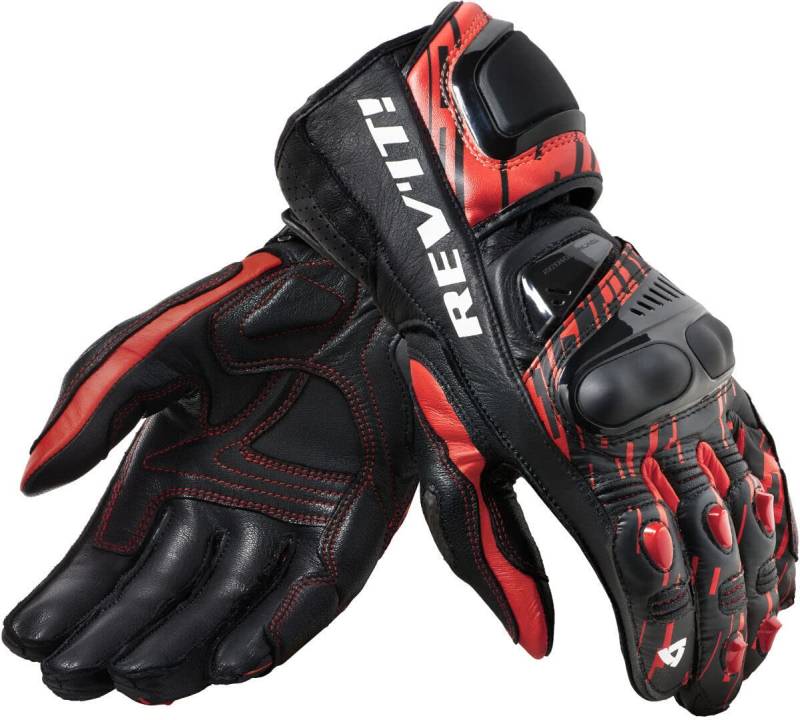 Revit Quantum 2 Motorradhandschuhe (Red/Black,3XL) von REV'IT!