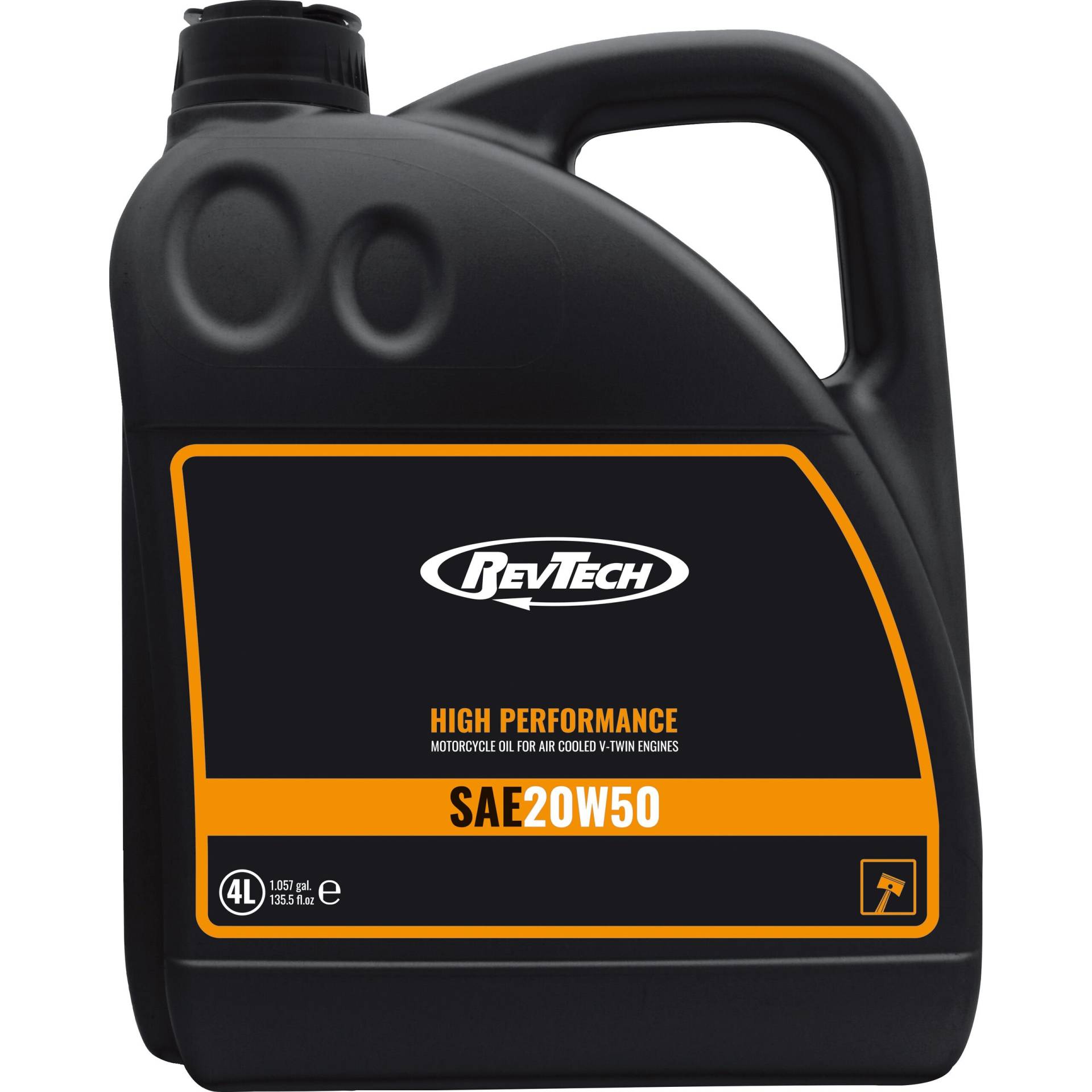 RevTech High Performance Motoröl SAE 20W50 4000 ml von RevTech