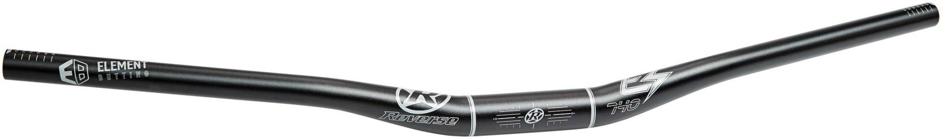 Reverse E-Element Ergo Fahrrad Lenker 31.8mm schwarz/grau: Größe: 31.8mm 40mm Rise 740mm von Reverse