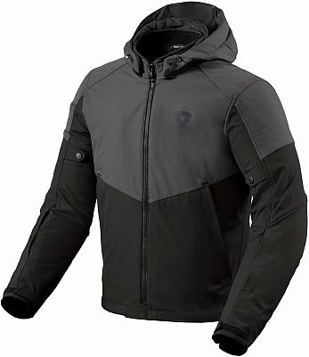 Revit Afterburn H2O, Textiljacke wasserdicht - Schwarz/Dunkelgrau - L von Revit