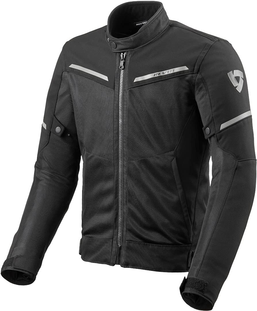 Revit Airwave 3 Motorrad Textiljacke Schwarz XXL von Rev'It