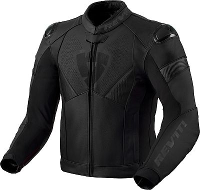 Revit Argon 2, Lederjacke - Schwarz/Dunkelgrau - 54 von Revit