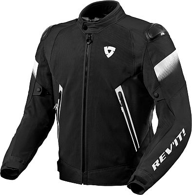 Revit Control Air H2O, Textiljacke wasserdicht - Schwarz/Weiß - L von Revit