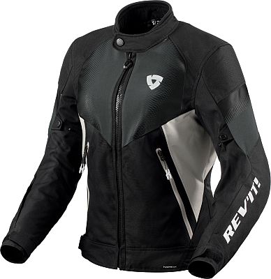 Revit Control H2O, Textiljacke wasserdicht Damen - Schwarz/Hellgrau - 40 von Revit