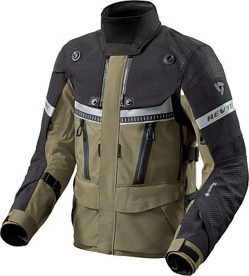 Revit Dominator 3, Textiljacke Gore-Tex - Schwarz/Dunkelgrün - S von Revit