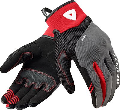 Revit Endo, Handschuhe Damen - Grau/Rot/Schwarz - XL von Revit