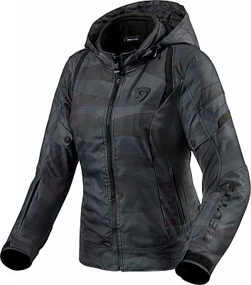 Revit Flare 2, Textiljacke wasserdicht Damen - Schwarz/Grau - 42 von Revit