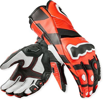 Revit Jerez 4, Handschuhe - Neon-Rot/Schwarz - XL von Revit