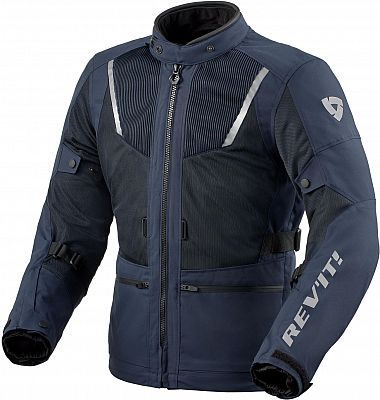 Revit Levante 2 H2O, Textiljacke wasserdicht - Dunkelblau/Hellgrau - 3XL von Revit