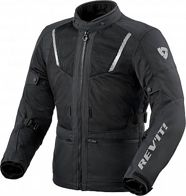 Revit Levante 2 H2O, Textiljacke wasserdicht - Schwarz/Hellgrau - 3XL von Revit