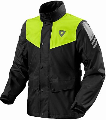 Revit Nitric 4 H2O, Regenjacke - Schwarz/Neon-Gelb - M von Revit