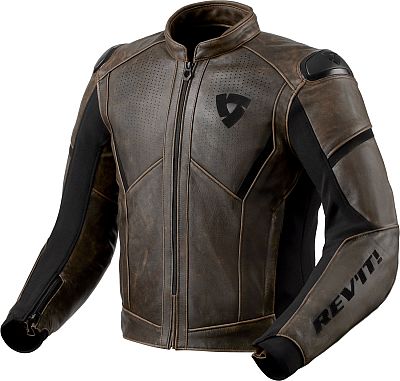 Revit Parallax, Leder-/Textiljacke - Braun/Schwarz - 50 von Revit