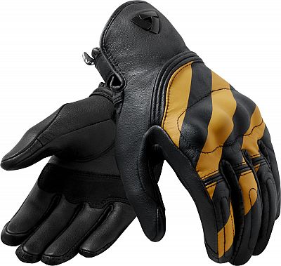 Revit Redhill, Handschuhe - Schwarz/Ocker Gelb - 3XL von Revit