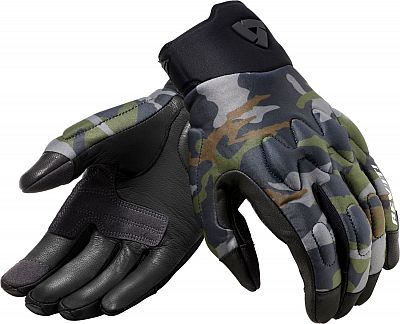 Revit Spectrum Camo, Handschuhe - Schwarz/Grau/Braun/Dunkelgrün - M von Revit