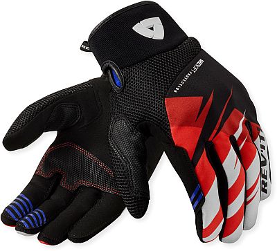 Revit Surge, Handschuhe - Schwarz/Rot/Weiß - 3XL von Revit