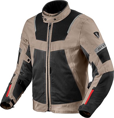 Revit Tornado 4 H2O, Textiljacke wasserdicht - Beige/Schwarz - S von Revit