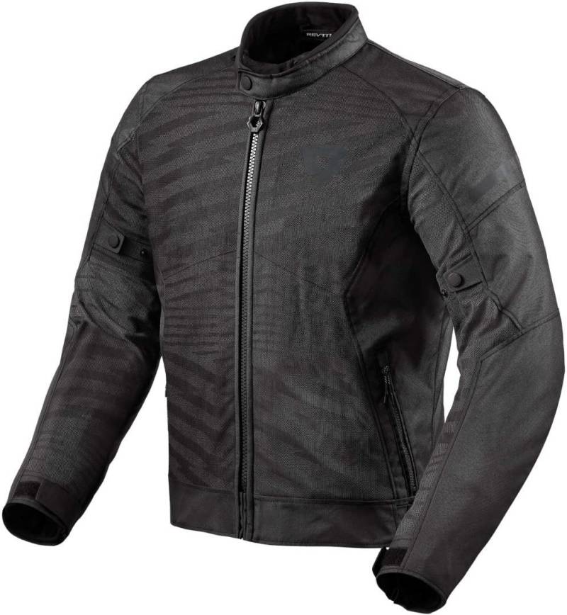 Revit Torque 2 H2O Motorrad Textiljacke (Black,L) von REV'IT!