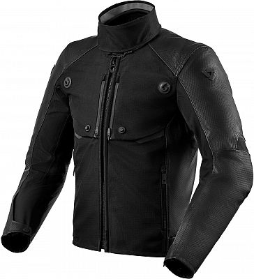 Revit Valve H2O, Leder-/Textiljacke wasserdicht - Schwarz - 46 von Revit