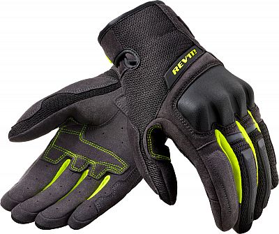 Revit Volcano, Handschuhe - Schwarz/Neon-Gelb - S von Revit