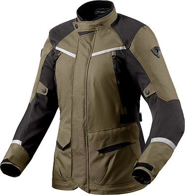 Revit Voltiac 3 H2O, Textiljacke wasserdicht Damen - Grün/Dunkelgrau - 34 von Revit