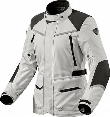 Revit Voltiac 3 H2O, Textiljacke wasserdicht Damen - Hellgrau/Schwarz - 34 von Revit