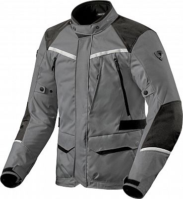 Revit Voltiac 3 H2O, Textiljacke wasserdicht - Grau/Schwarz - L von Revit