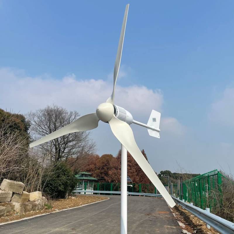 3000W Windkraftanlage 48V Windturbine 3-Klingen Windkraft Generator Hocheffizient 3KW Windräder für Heimen Windmühle (nur Windkraftanlagen) von Rewindagic