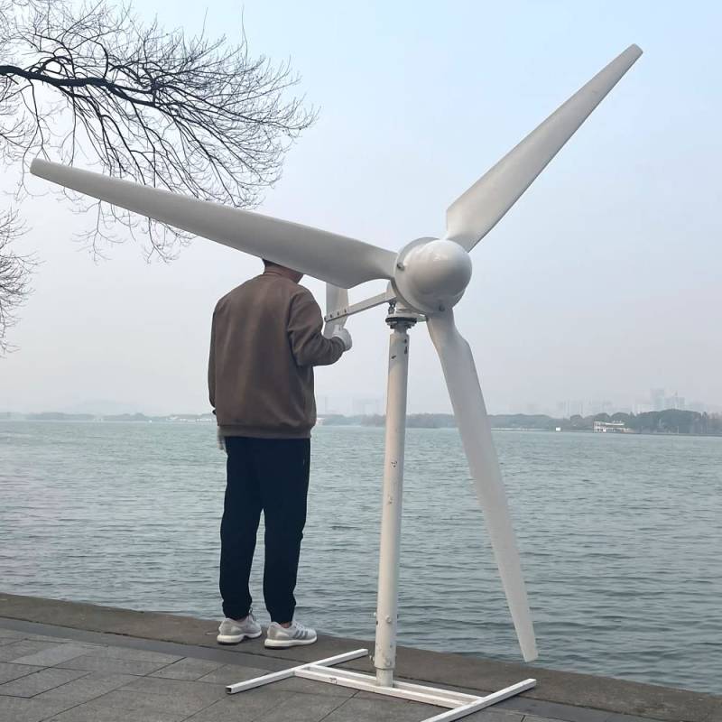 5000W Windkraftanlage 48V 96V 220V 230V Windturbine 5KW windkraft generator für Heimgebrauch Industrielle Marine Farm Windräder stromerzeuger (230V) von Rewindagic