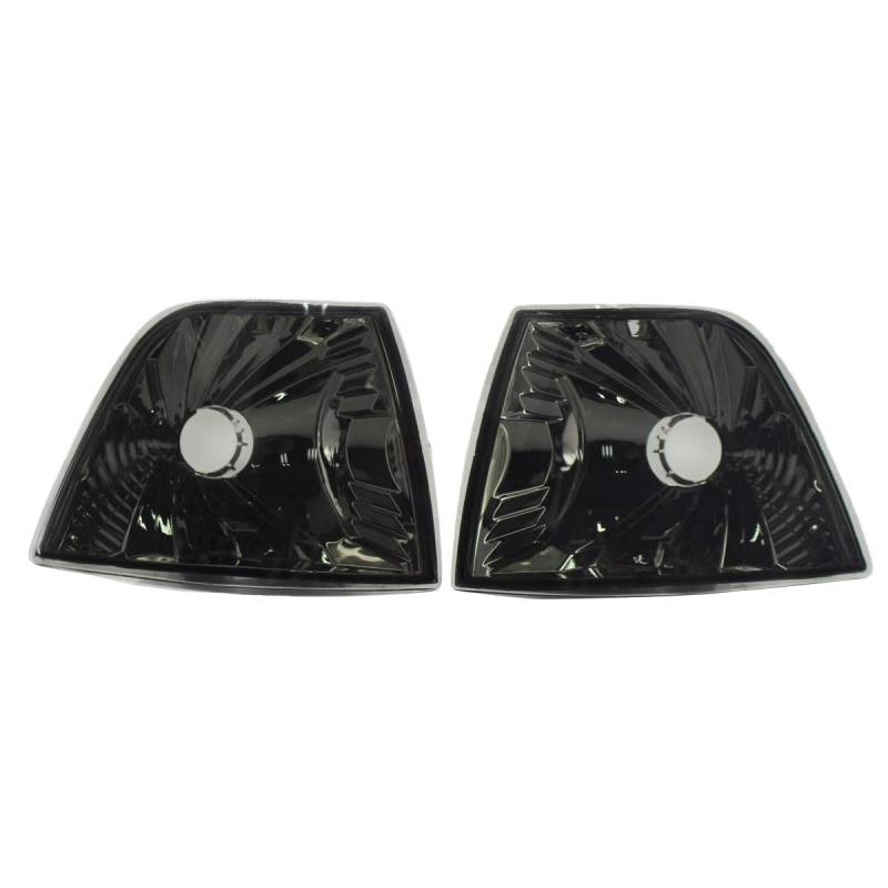 Rfeeuubft Blinker für E36 Serie 3 1992-1999 4DR Limousine / Heckklappe Smoke Linse Eckleuchten 63138353279 63138353280 von Rfeeuubft