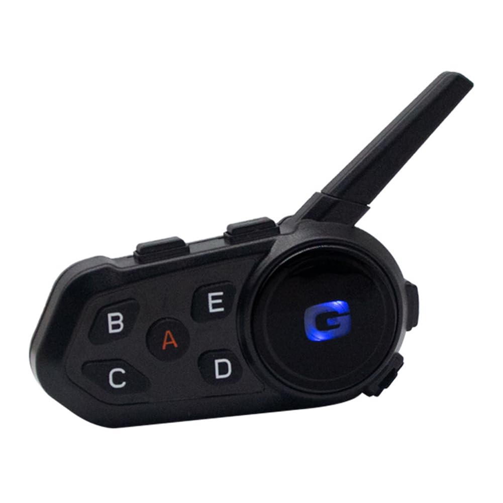 Rfeeuubft Motorradhelm-Bluetooth-Headset, Wasserdichtes und Geräuschreduzierendes Headset, Motorradzubehör von Rfeeuubft