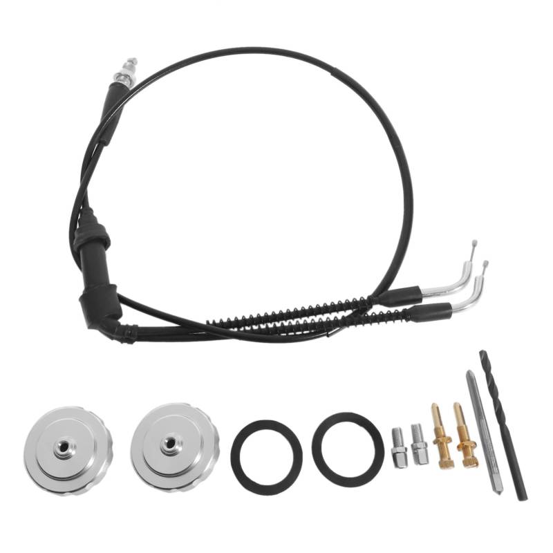 Rfeeuubft Tors Delete Removal Eliminator Kit for Banshee Throttle Cable Leerlaufschrauben von Rfeeuubft