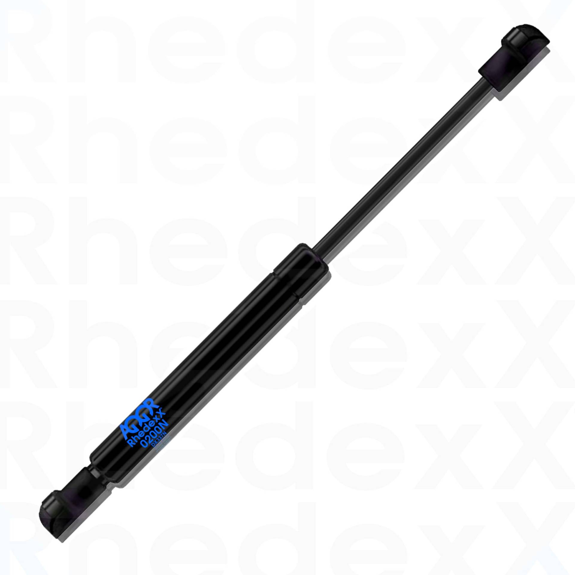 Ersatz für Stabilus Lift-O-Mat 6522IZ 0200N, RhedexX® Gasdruckfeder mit M6 Kugelpfanne 315mm (200N - 6522IZ) von RhedexX