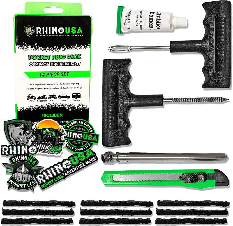 Rhino USA Reifenreparaturset (Kompaktset) von Rhino USA